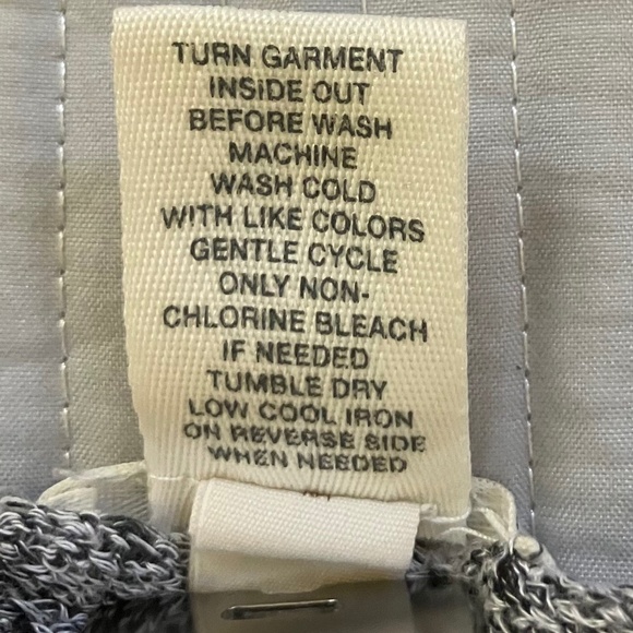 Mudd Cardigan Sweater Heathered Black & White Women's Open-Front Style - Size M - Picture 6 of 7